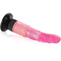 Wibrator g-spot na przyssawce żelowy penis - 79373133 - 2