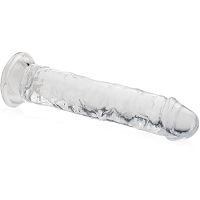 Elastyczny sztuczny penis żelowe dildo na przyssawce - 74192211 - 3