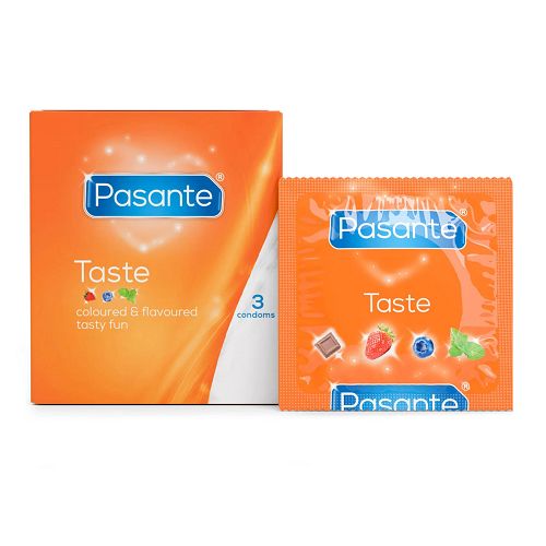 Pasante Taste prezerwatywy smakowe 3 szt - 72385775