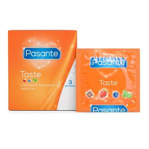 Pasante Taste prezerwatywy smakowe 3 szt - 72385775