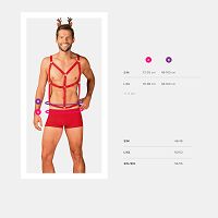 Obsessive Męski Zestaw Bielizny Mr Reindy - 79417254 - 8