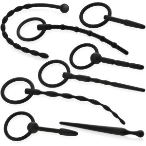 SILIKONOWY DILATOR 8 SZTUK - ZESTAW DO PIESZCZOT CEWKI MOCZOWEJ - 75750455