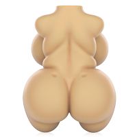 Realistyczny cielisty masturbator męski mini sex lalka z dużym biustem - 73189893 - 6