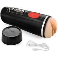 Ssąco-wibrujący masturbator z funkcją kompresji powietrza - 10 programów ssania i wibracji - 72174641 - 2