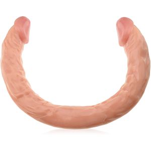 Dwustronny penis 42 cm - dildo lesbijskie podwójna penetracja - 76730182