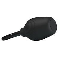 Czarny irygator intymny z gruszką do lewatywy anal sex 310 ml - 74021258 - 5
