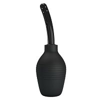 Czarny irygator intymny z gruszką do lewatywy anal sex 310 ml - 74021258 - 6