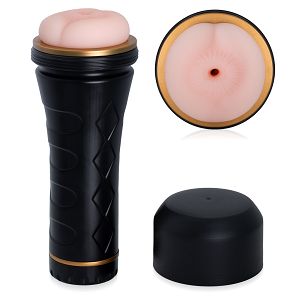 Realistyczny masturbator anus w eleganckiej tubie 26 cm - 71405891