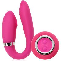 Ssąco-wibrujący masażer dla par wibrator do seksu sterowany pilotem - 79263766 - 4