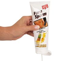Sztuczna sperma o aromacie ananasa Porn Sperm Pineapple 250 ml - 77780581 - 3