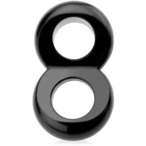 Elastyczny pierścień podwójny ring na penisa i jądra – 74303900