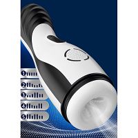 Wibrująco-ssący masturbator z funkcją grzania do 42stc - 70922999 - 3