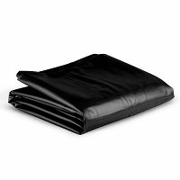 Wodoodporne czarne prześcieradło winylowe 180 × 220 cm - 73667003 - 5