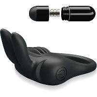 Wibrujący pierścień erekcyjny królik - wzmacnia wzwód i pieści łechtaczkę - 74739576 - 6