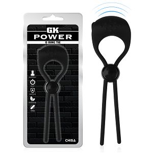 Regulowany zacisk na penisa z wibracją ring erekcyjny - 78413046