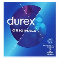 Durex Originals klasyczne lateksowe prezerwatywy 3 sztuki - 72848307 - 2