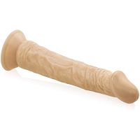 Sprężyste dildo na przyssawce gwarantuje realistyczne doznania - 78945171 - 2