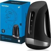 Satisfyer men heat vibration - masturbator imitujący seks oralny z funkcją grzania do 40stc - 77171897 - 7