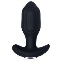 Rotacyjny wibrator analny anal plug 9 trybów  + aplikacja - 77554044 - 7