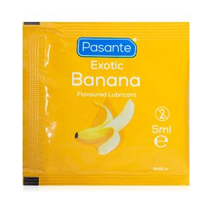 Pasante Exotic  Banana lubrykant bananowy żel 5 ml - 79871684