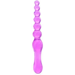 Dwustronne dildo analne kulkowa sonda anal plug żelowy dong - 77643916