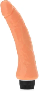 Elastyczny wibrator realistyczny wygięty penis sex dildo - 76765876