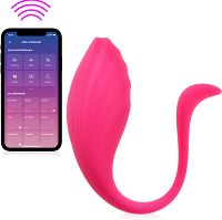 Wibrujące jajko stymulujące z darmową aplikacją na telefon - 78561933 - 3