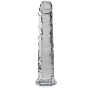 Żelowe dildo 21 cm sztuczny penis na mocnej przyssawce - 73233408