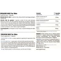 Orgasm max for men - tabletki na potencję - 2 kapsułki - 73922992 - 2