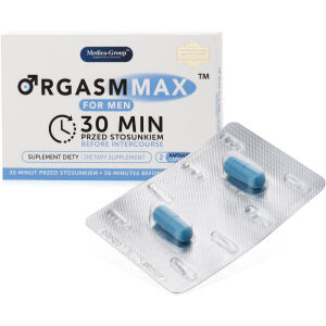 Orgasm max for men - tabletki na potencję - 2 kapsułki - 73922992