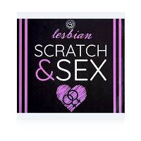 Scratch & Sex Lesbian erotyczna zdrapka gra z pozycjami LGBT - 70656981 - 2