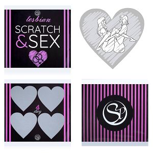 Scratch & Sex Lesbian erotyczna zdrapka gra z pozycjami LGBT - 70656981