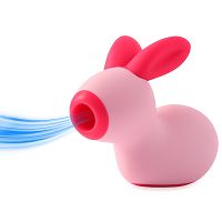 Powietrzny masażer łechtaczki wibrujący króliczek 5 funkcji - 72803559 - 4