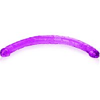 Double dong 45cm żelowy giętki drążek lesbijski - lbb 040015f - 2