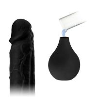 Duży penis 26cm z wytryskiem realistyczne dildo na przyssawce - 73041081 - 2