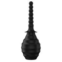 Czarna gruszka do lewatywy irygator do seksu analnego 330 ml - 73026801 - 4