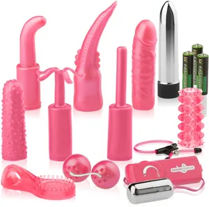 Elegancki różowy zestaw zabawek erotycznych ssd 7488