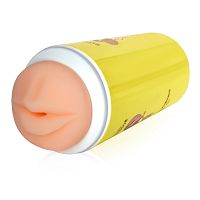 Realistyczny masturbator usta sztuczna pochwa w tubie - 73592076 - 2