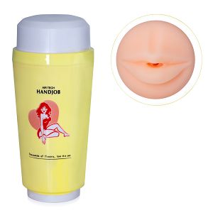 Realistyczny masturbator usta sztuczna pochwa w tubie - 73592076