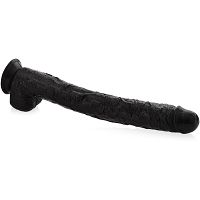 Mięsisty długi penis 42 cm duże dildo na mocnej przyssawce - 79734748 - 2