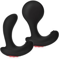 Pompowany masażer prostaty anal plug wibrator analny - 10 intensywnych funkcji - 75177982 - 2