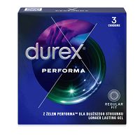 Durex Performa prezerwatywy z benzokainą dłuższy sex 3 szt - 75074136 - 2