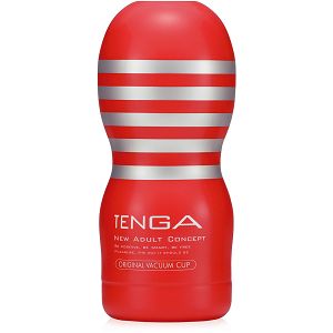 Japoński masturbator - tenga deep throat red - dsr 500194