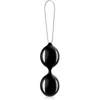 Wibrująco-masujące kulki - 100% silikon - od sex4fun - czarno-białe – ssd 6511445 - 2