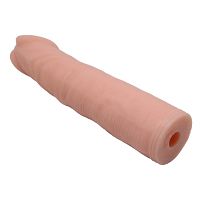 Pas strap-on z realistycznym penisem do peggingu 20 cm - 75528100 - 4