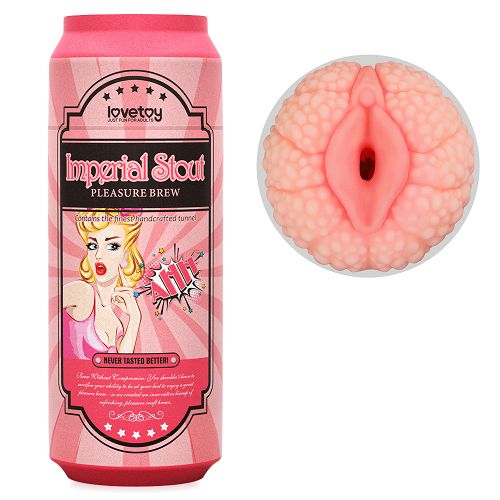 Mięciutka różowa pochwa w puszce Imperial Stout masturbator - 79443031