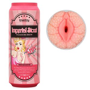 Mięciutka różowa pochwa w puszce Imperial Stout masturbator - 79443031