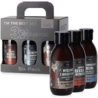 Wegański zestaw dla mężczyzn CZYŚCIOPAK z szamponami 6x100ml - 79625525 - 10