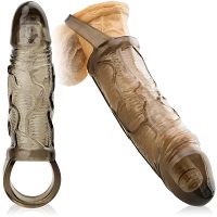 Wibruje na dotyk - żelowa nakładka na penisa i jądra - 59924291 - 4