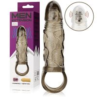 Wibruje na dotyk - żelowa nakładka na penisa i jądra - 59924291 - 5